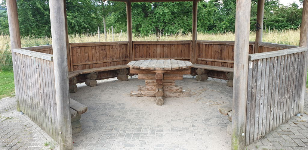 Lunch shelter near In den Auen