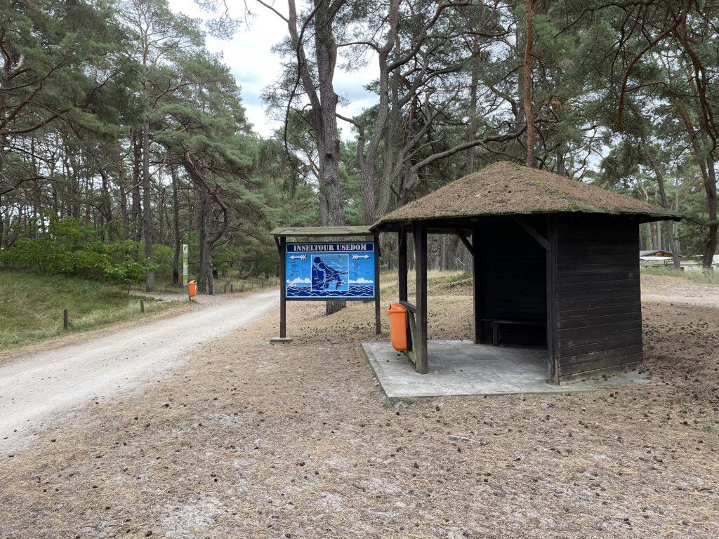 Lunch shelter near Zu den Dünen