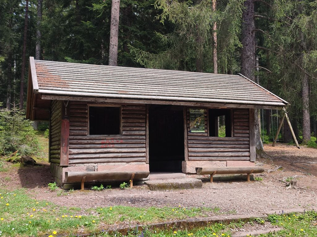 Schutzhütte Hüttenteich