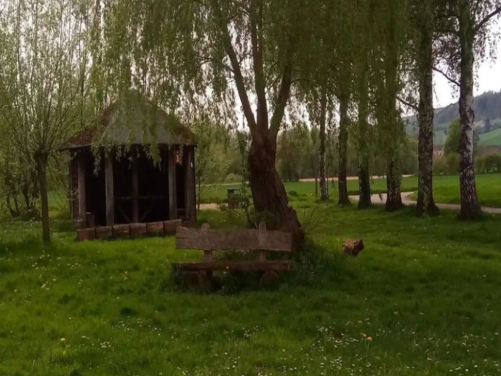 Nethe Mündung Hütte