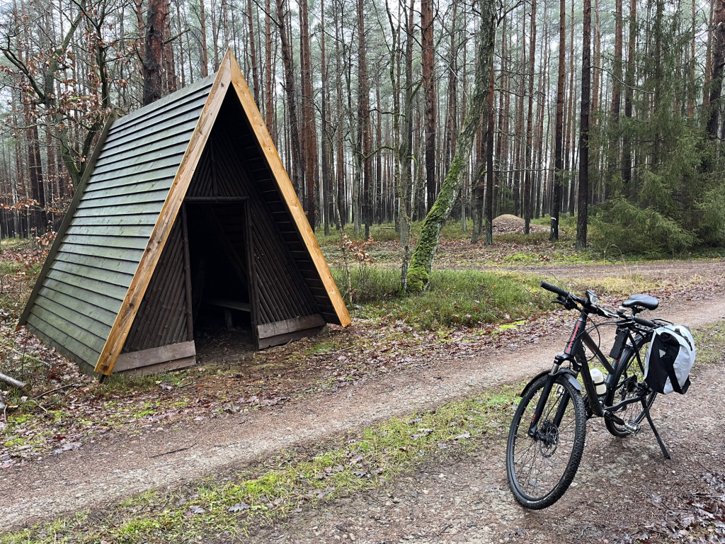 Lunch shelter near Mönkebude