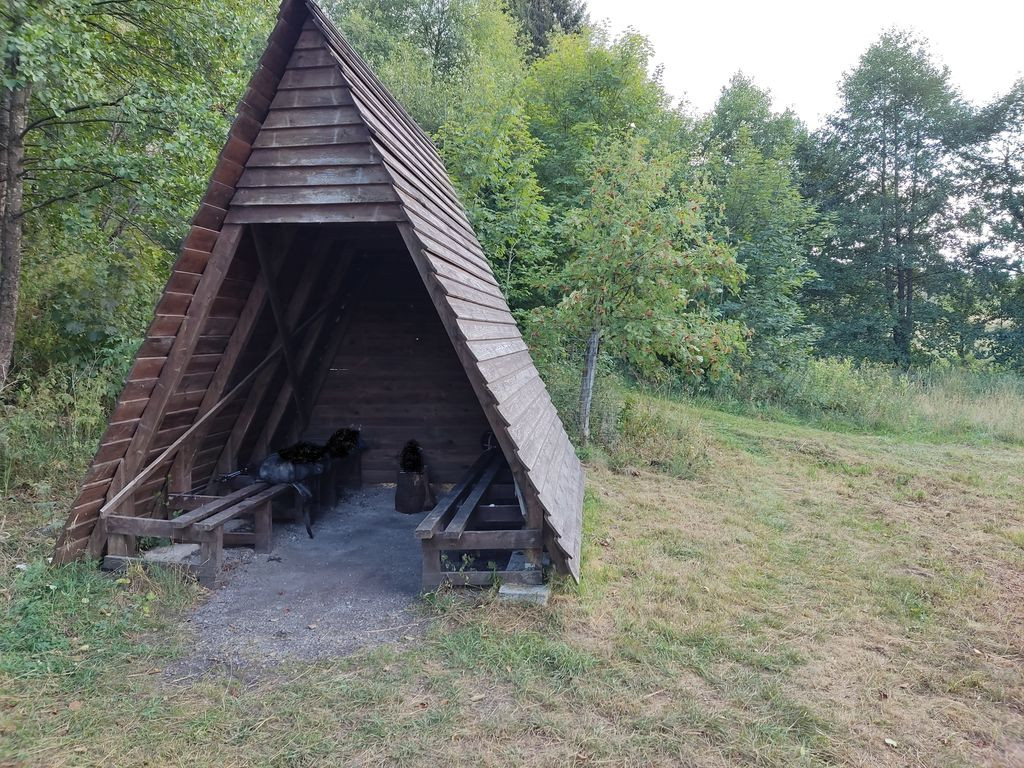 Schutzhütte an der Bode