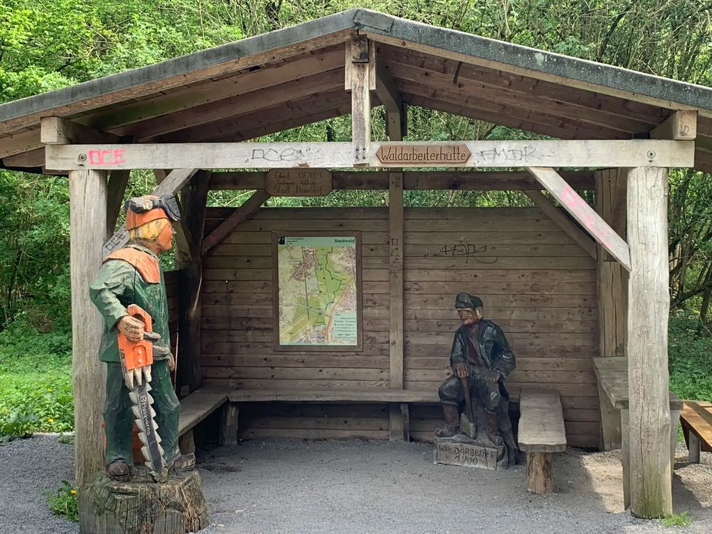 Waldarbeiterhütte
