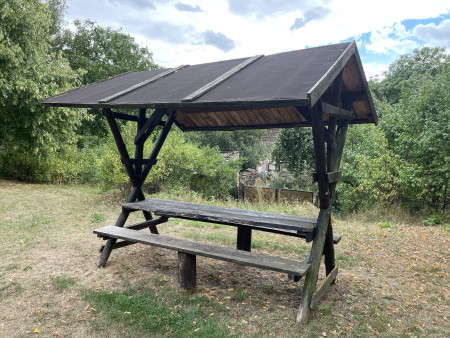 Lunch shelter near Siedlung