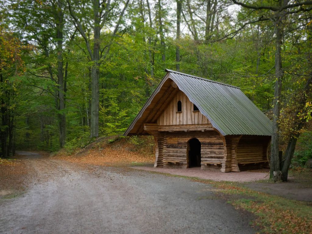 Wanderhütte am Unteren Altenteich