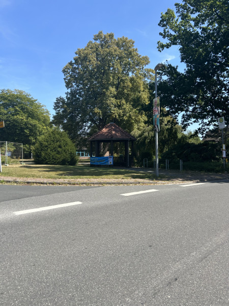 Lunch shelter near Bahnhofstraße