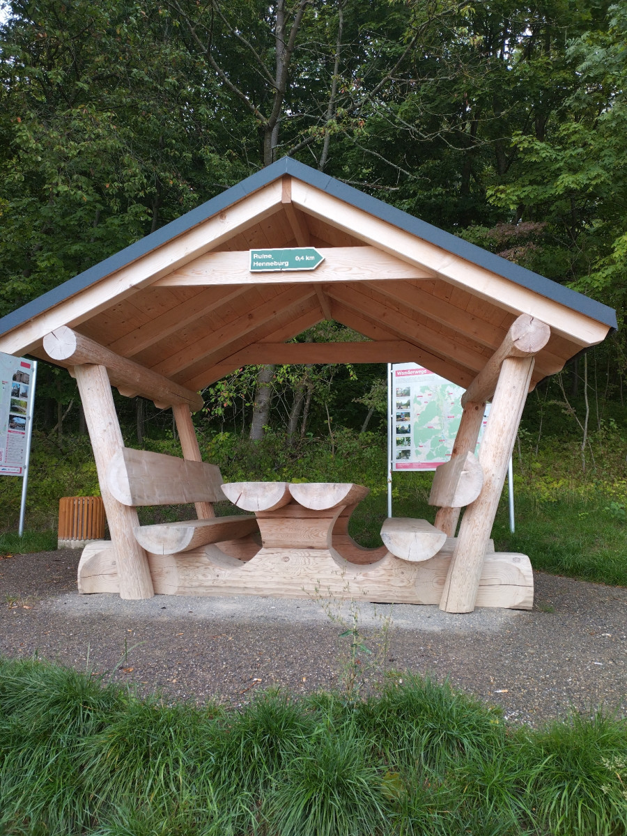 Lunch shelter near Burgweg