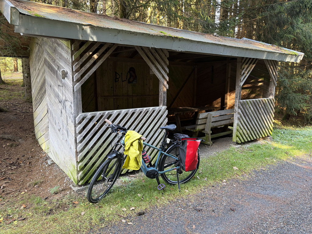 Lunch shelter near Alter Bahndamm Isny-Kempten