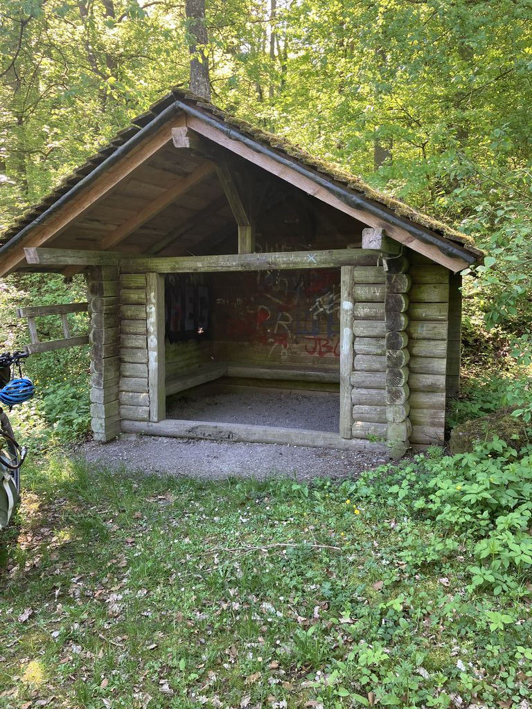 Hütte am Wehrbachsee