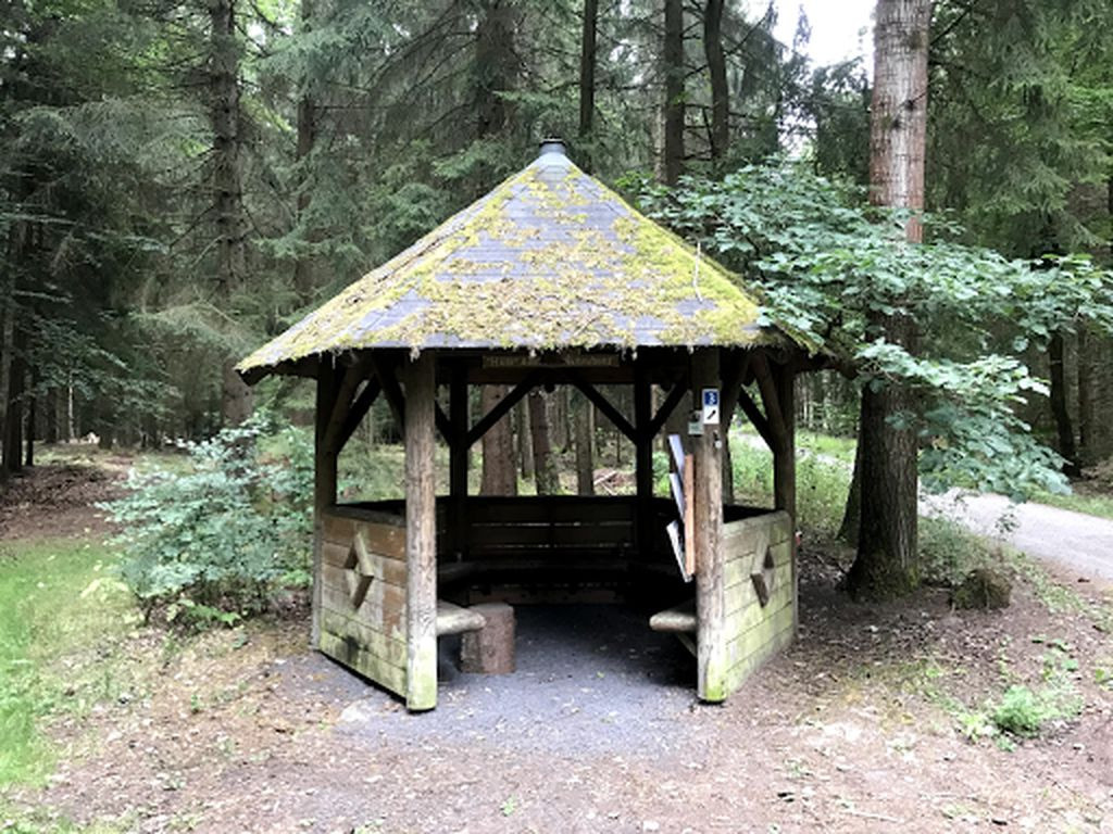 Schutzhütte am Fuldaer Berg