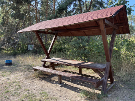 Lunch shelter near Freiheitstraße