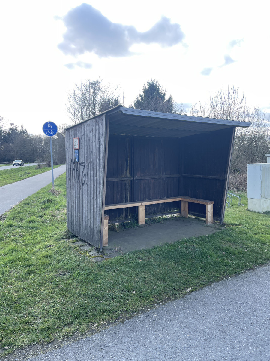 Lunch shelter near Am Landgraben