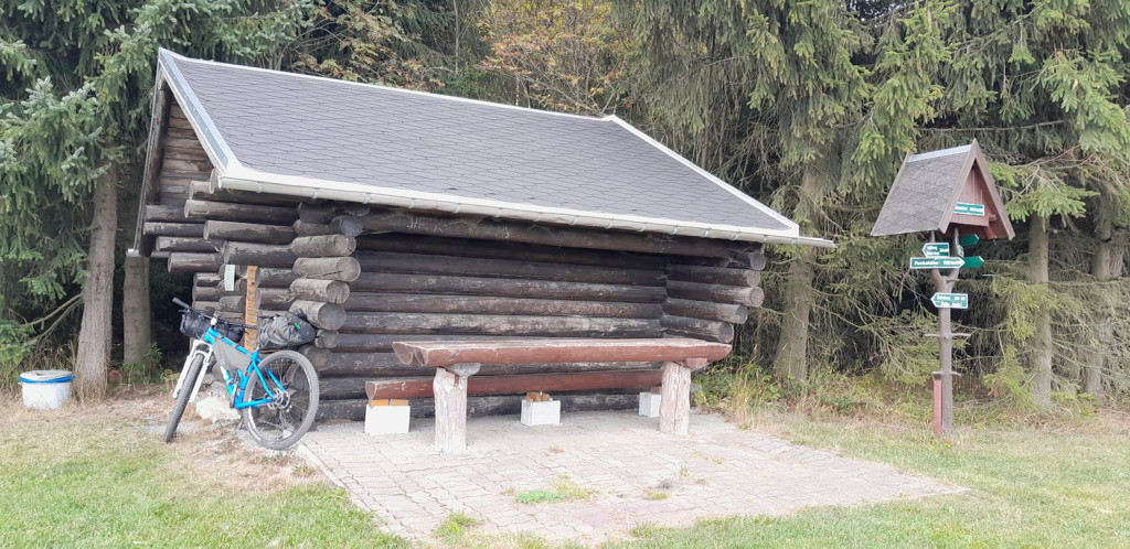 Hütte über Grumbach