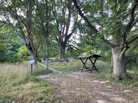Lunch shelter near Wanderweg Lütow