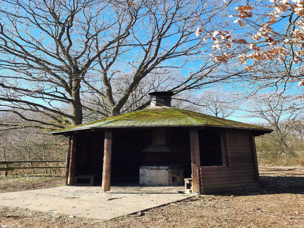 Shelter near Wachtelweg