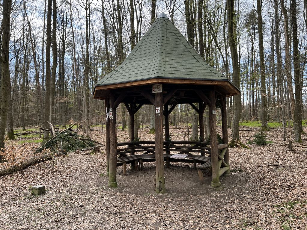 Lunch shelter near Hügel-Schneise
