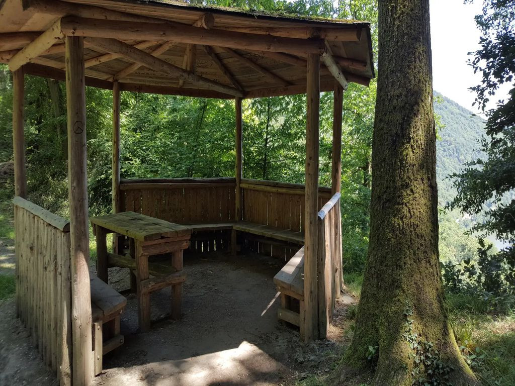 Lunch shelter near Eselspfad