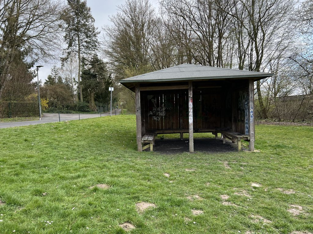 Shelter near Klosterweg