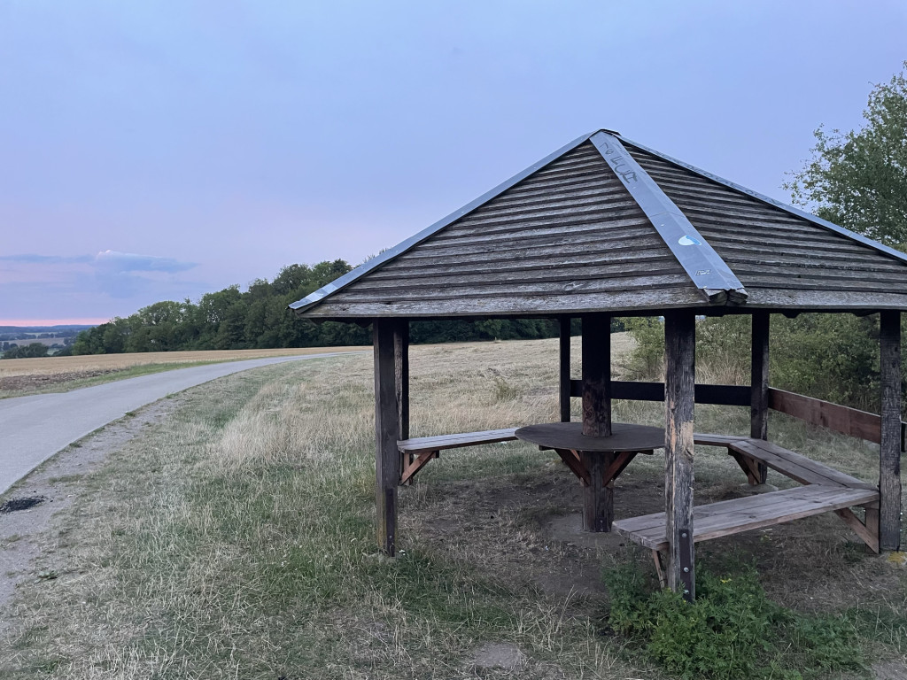 Lunch shelter near Pohnstorf