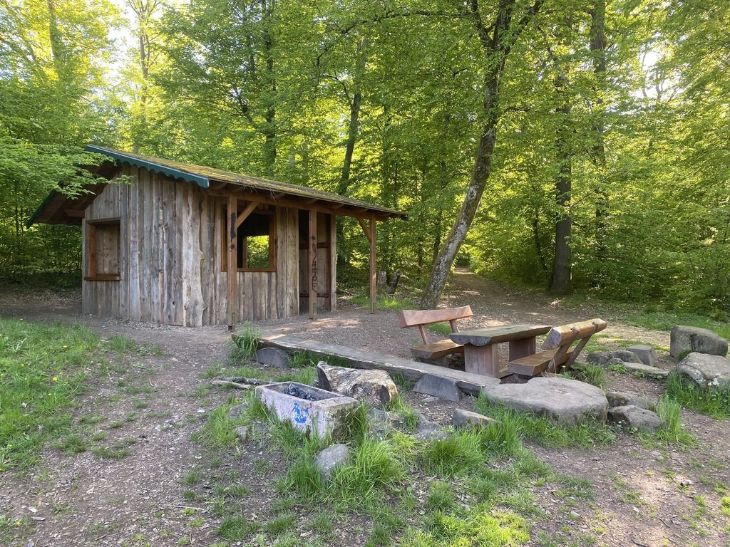 Wanderhütte am Kaltensteinpfad