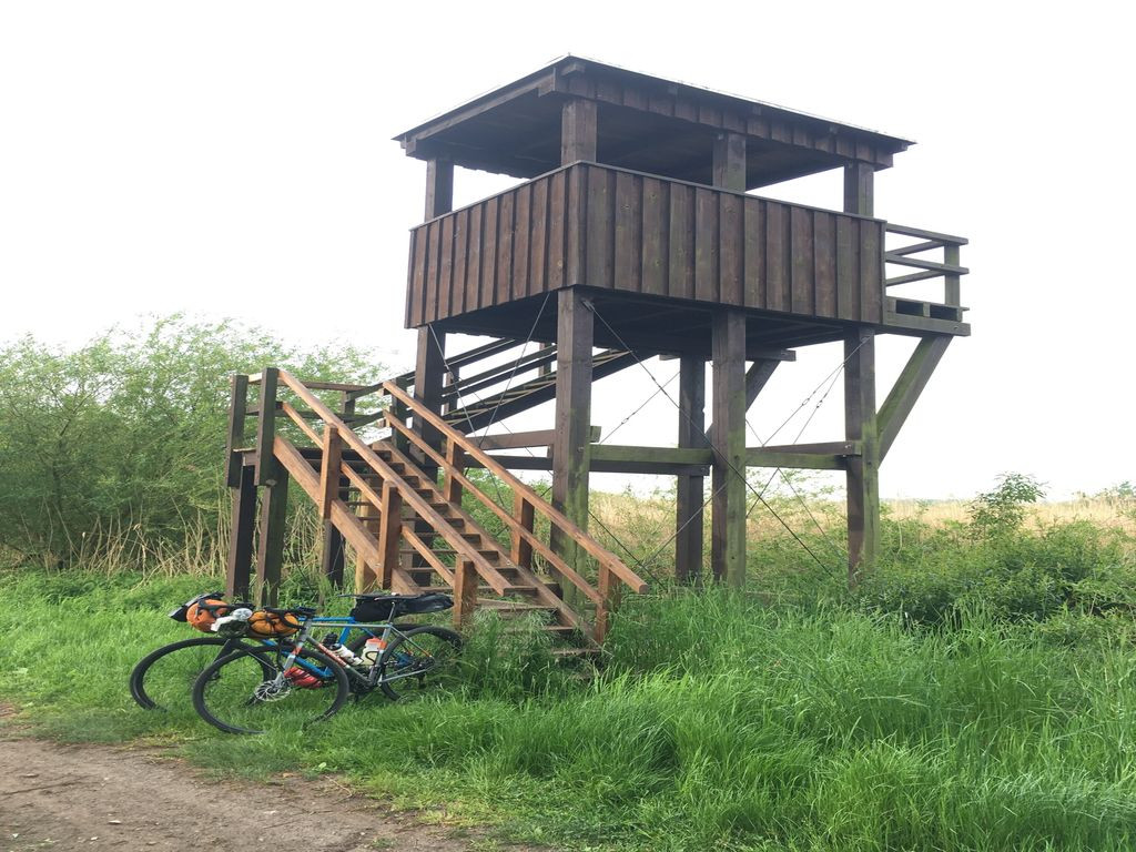 Shelter Beobachtungsturm Malchiner See