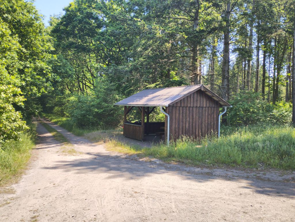 Lunch shelter near Langenmoorer Kirchweg