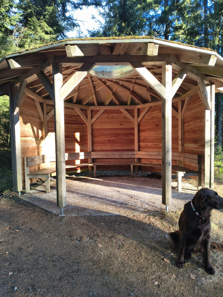 Lunch shelter near WW 6