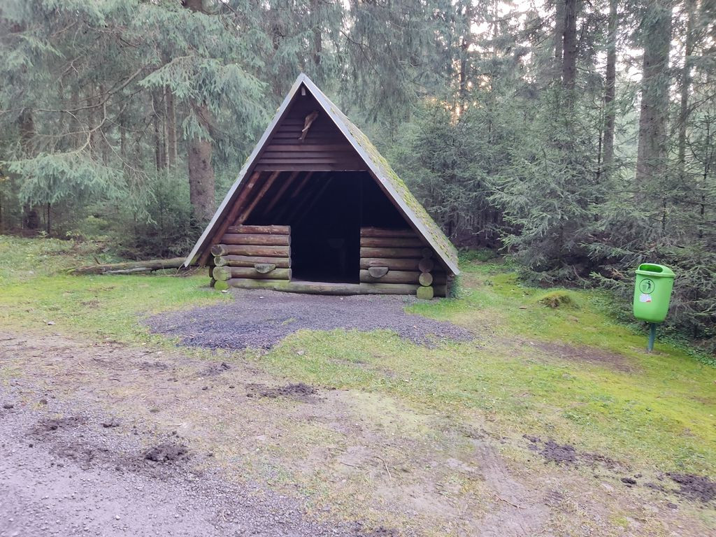 Shelter near Rennsteig