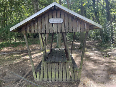 Lunch shelter near Wanderweg