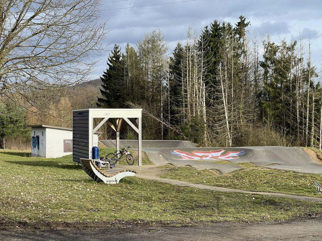 Lunch shelter near Im Schacht