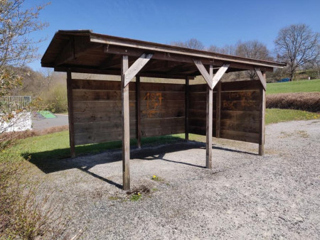 Lunch shelter near Am Bollscheid