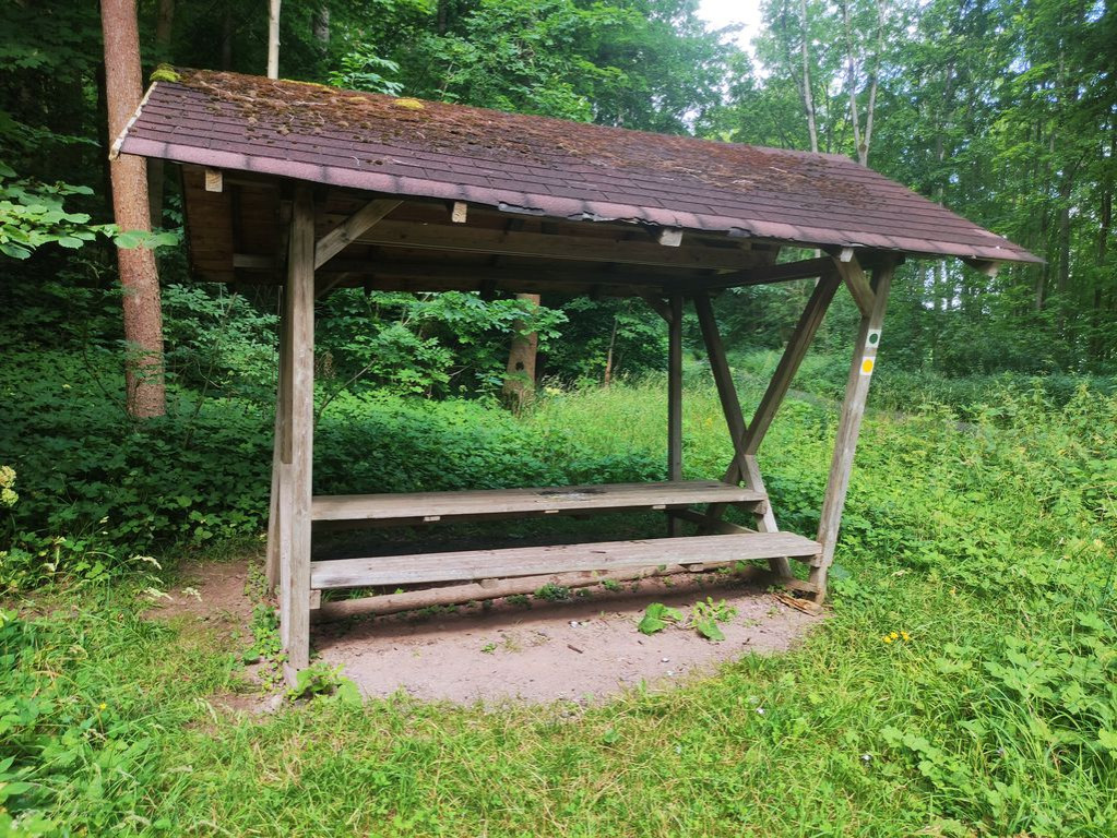 Shelter near Ruhla / Unterstand nahe Ruhla