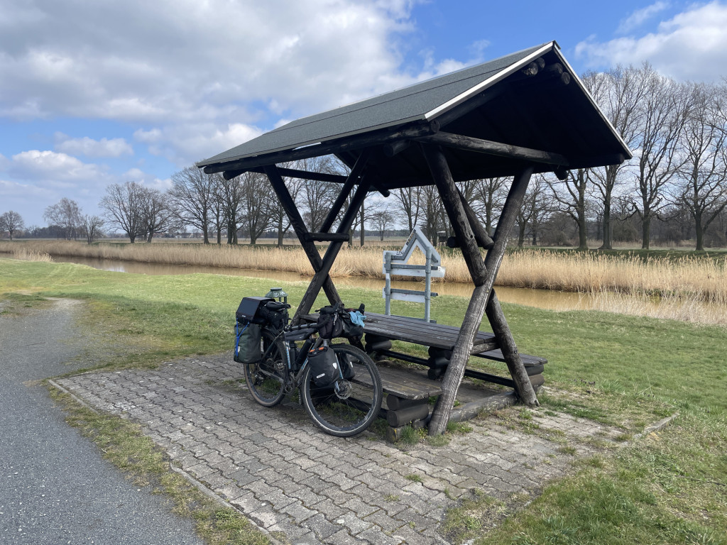 Lunch shelter near Kleinrössen
