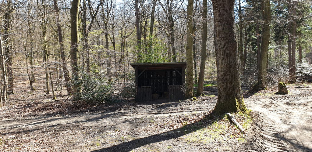 Shelter near Klotzebahn