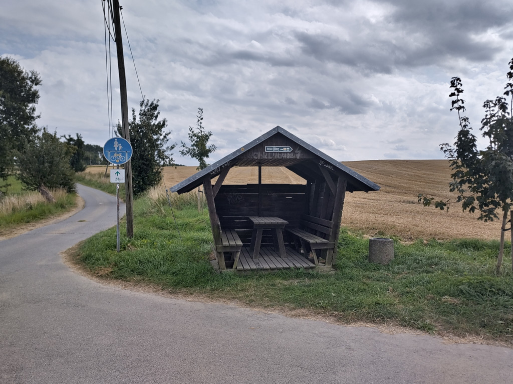 Lunch shelter near Viebigt