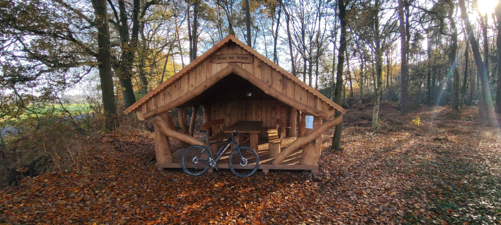 Lunch shelter near Stevede