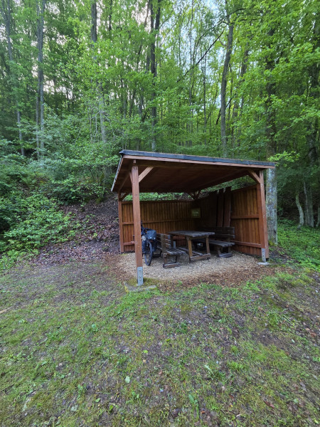 Lunch shelter near Süßbachklamm