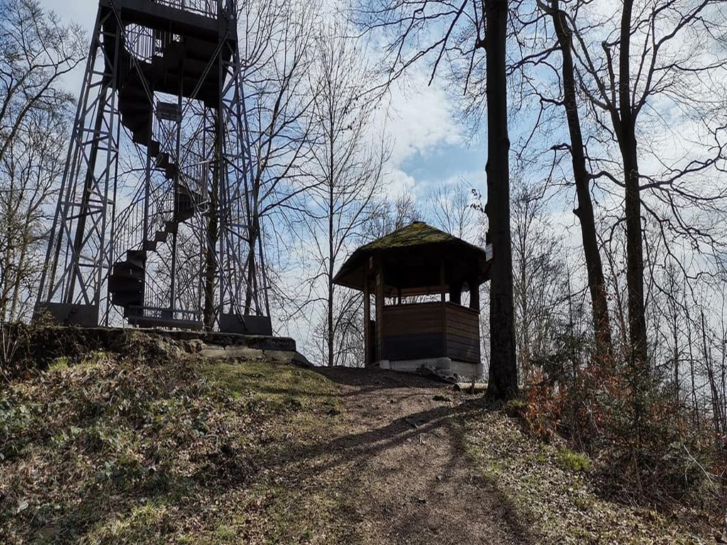 Schutzhütte an der Kuckholzklippe