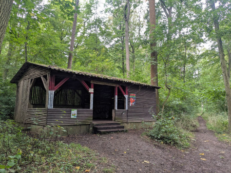 Schutzhütte am Quellteich