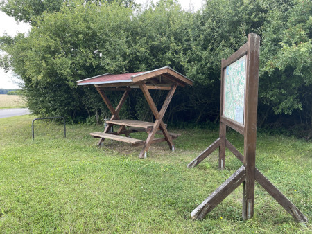 Lunch shelter near Weitenhagen