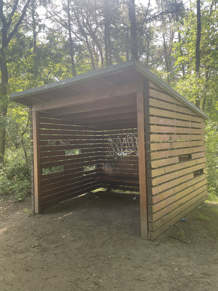 Lunch shelter near Ravenweg