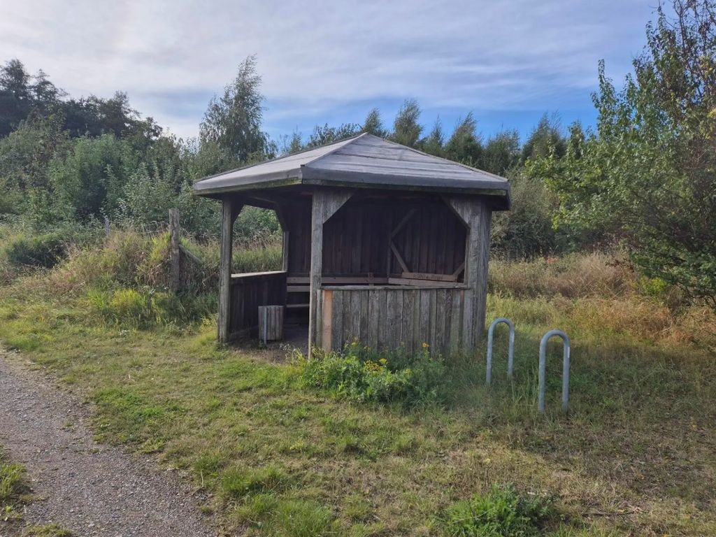 Schutzhütte am Helpter Berg