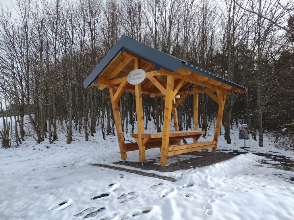 Lunch shelter near Im Brückental