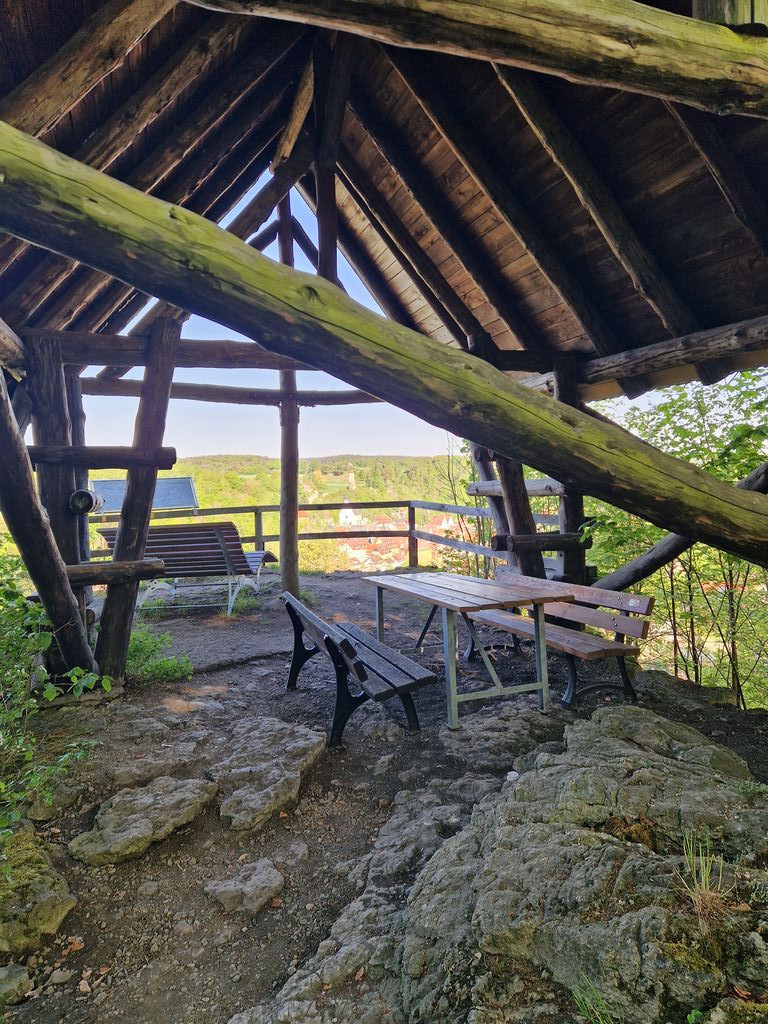 Lunch shelter near Am Buchberg