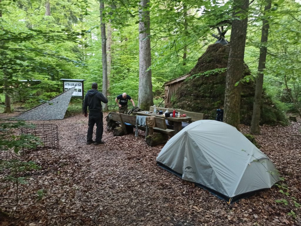 Charcoal-burner's hut