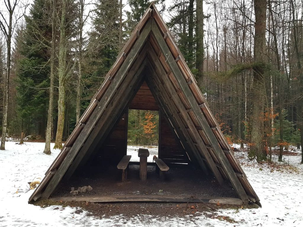 Shelter and barbeque area Dreimarkstein