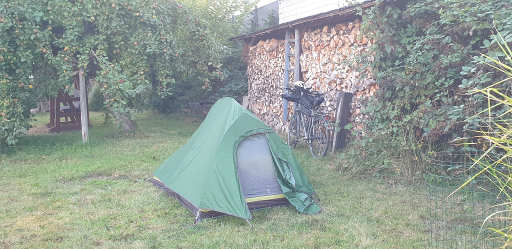 Tent camp near Silbkestraße