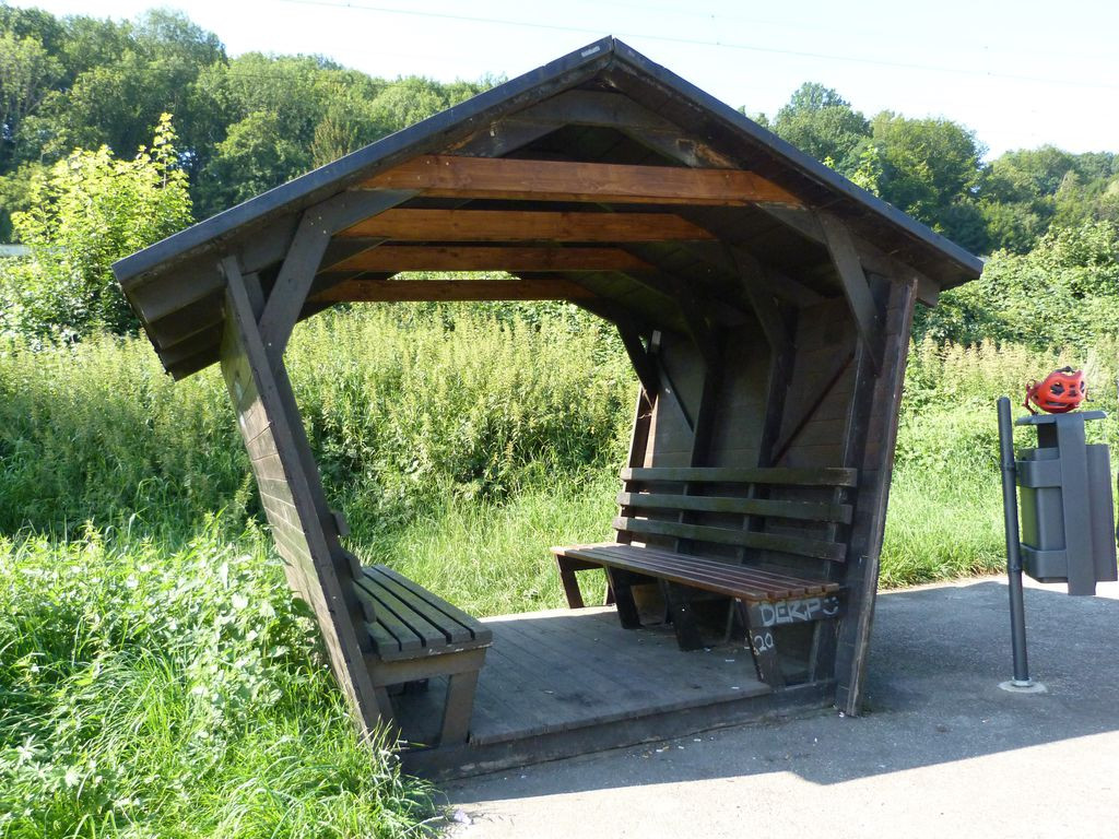 Basic shelter Elberadweg