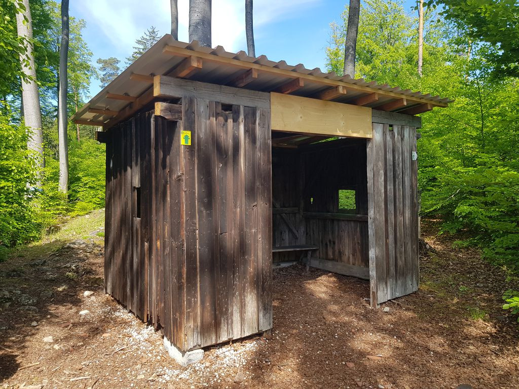Schutzhütte am Limesweg