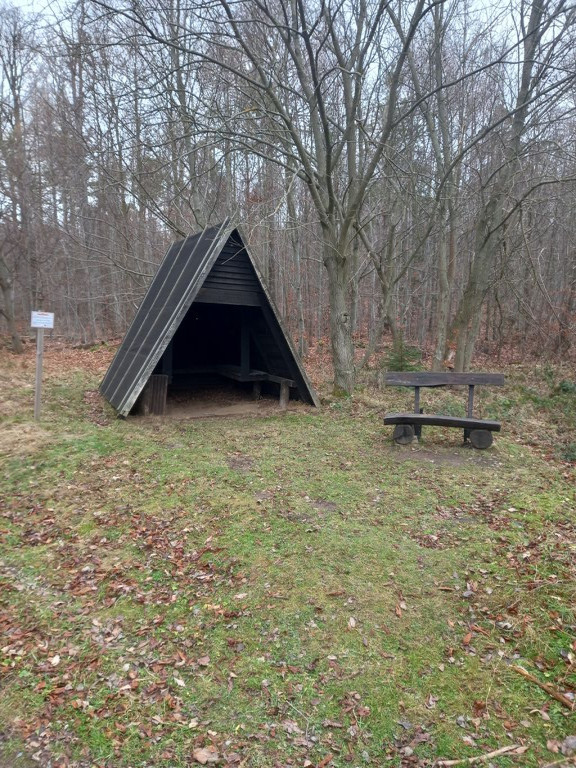Schutzhütte an Borrmanns Wiese